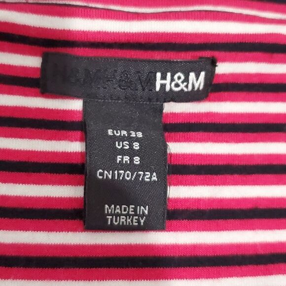 H&M red black white 30" Waist skirt - Picture 5 of 6